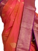 Traditional Contrast Wedding South Silk Saree